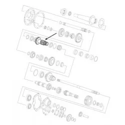 HOLLOW INTERMEDIATE SHAFT