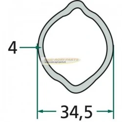 JOINT DE CARDAN GRAND ANGLE 80°