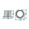 NOZZLE WITH COLLAR