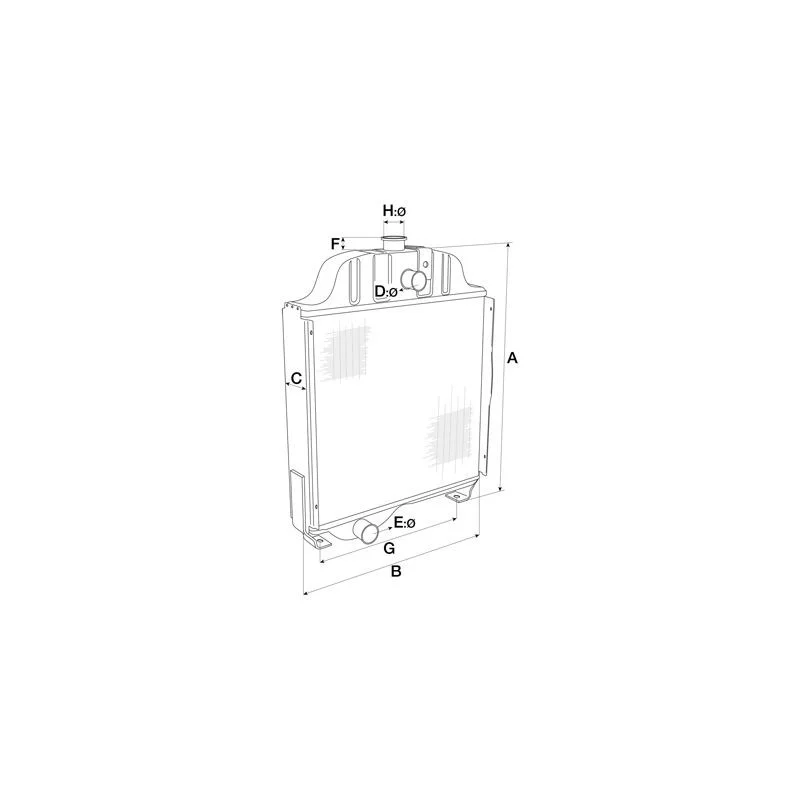 David Brown Kühler (K922737) Im Onlineshop | - Ersatzteile