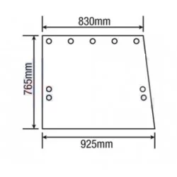 VITRE LATERALE GAUCHE & DROITE