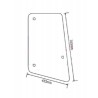 CONVEX LEFT SIDE WINDOW