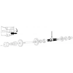 Eje intermedio de caja de cambios para massey-ferguson - 9006743m92