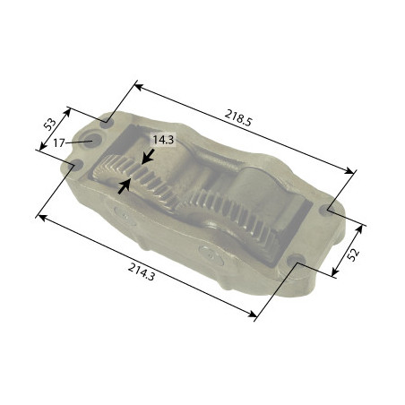 BALANCER FOR CASE D239 - 3132874R93