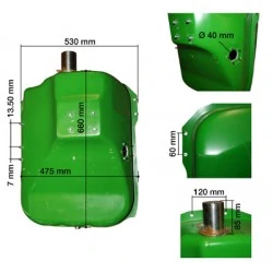 RESERVOIR POUR JOHN DEERE...