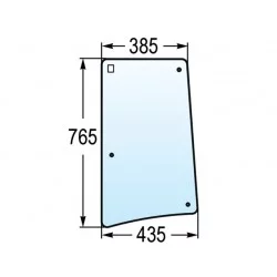 VITRE LATERALE GAUCHE