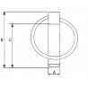 GOUPILLE CLIPS 8 MM A l'UNITE