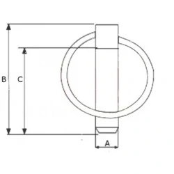 PIN CLIPS 10 MM PER UNITÀ