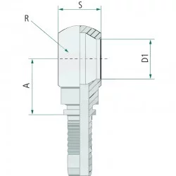BANJO METRIQUE PN 12 RAM M22X1.5