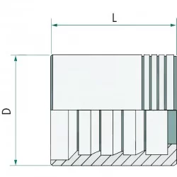 JUPE  PFS 4SP DN 25 - 1"