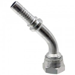 WEIBLICHE BESCHLÄGE BSP PN 12 DKR 1/2 "45 °