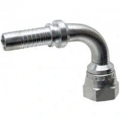 WEIBLICHE BESCHLÄGE JIC PN 06 DKJ 7/16 "90 °