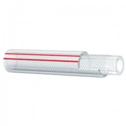 VERSTÄRKTER TRANSPARENTER PVC-SCHLAUCHDURCHMESSER, INT, 6 MM PRO METER