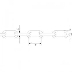 SCHWARZE KETTE NR. 30 AM METER