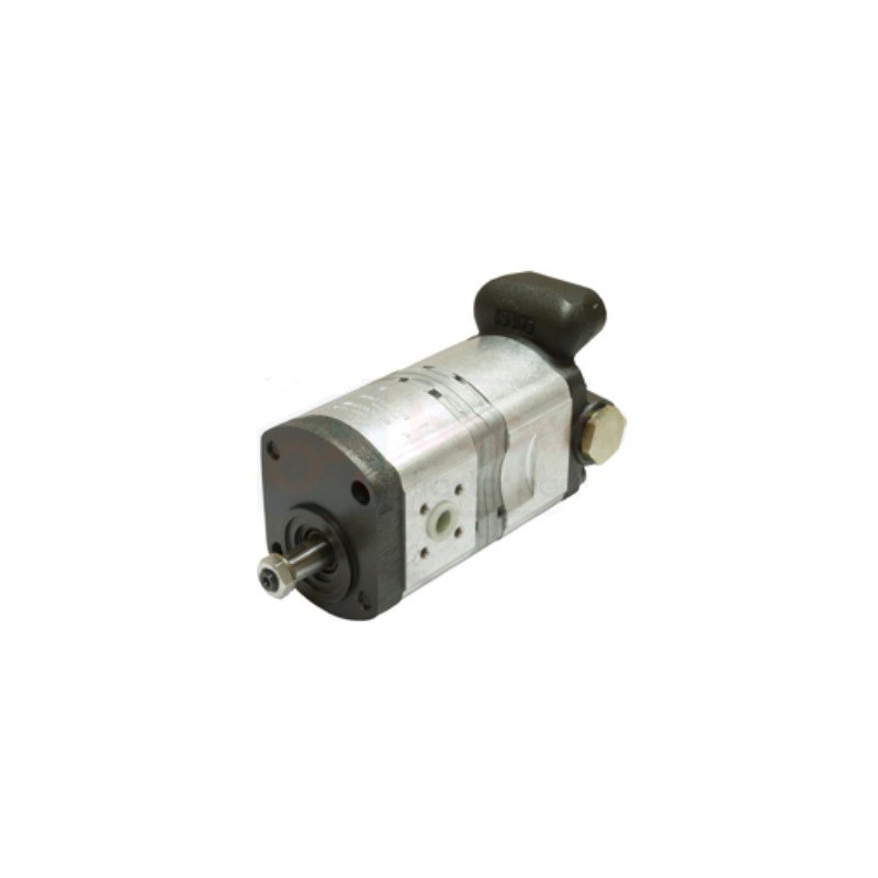DOUBLE PUMP 8 + 8 CC WITH DIVIDER AND VALVE DOUBLE PUMP 8 + 8 CC WITH DIVIDER AND VALVE