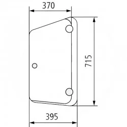 VIDRIO LATERAL PARA MISMO - 0.012.1436.0