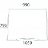 PARE-BRISE POUR SAME - 0.009.0300.0