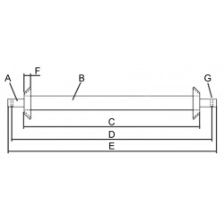 BARRA REDONDA CAT.2 LONGITUD 990 MM