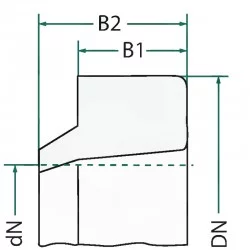 JOINT RACLEUR DE VERIN 20 X 28 X 5/7