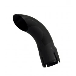 EMBOUT D'ECHAPPEMENT COUDE DIAMETRE 38 MM