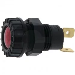RED INDICATOR LIGHT DIAM 14 MM - GESAMTABMESSUNGEN 17 MM