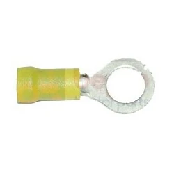 TERMINALI ISOLATI GIALLO - CAVO 5 PZ 2,5-6MM² - 10,5MM