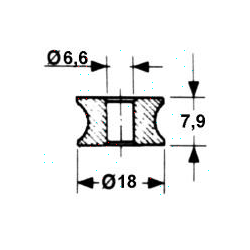 RULLO AD AGHI PER CLAAS 0000019410