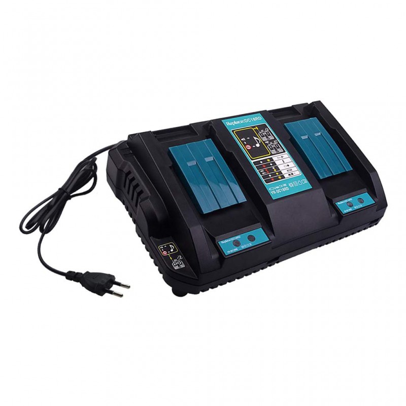 Chargeur Double Emplacements Pour Batteries Makita 14 4v 18v