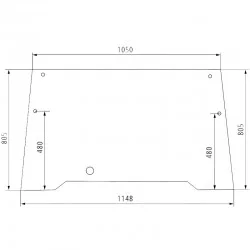 PARE BRISE OUVRANT POUR CASE 1328449C1