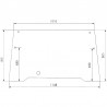 PARE BRISE OUVRANT POUR CASE 1328449C1