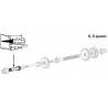 Arbre de prise de force 1868528m92 pour massey ferguson