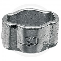 COLLIER DE SERRAGE A 2 OREILLES DIAMETRE 7-9 MM 