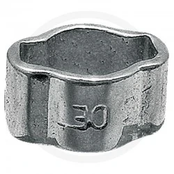 COLLIER DE SERRAGE A 2 OREILLES DIAMETRE 13-15 MM 