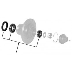 FORD TRACTOR FRONT WHEEL HUB REPAIR KIT - 81825778