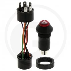 AL32062 DISTRESS LIGHTS PUSH BUTTON FOR JOHN DEERE