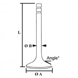 SOUPAPE D'ECHAPPEMENT POUR JOHN DEERE R79624  2450F, 2550, 2650, 2650F, 2650N, 2850, 2155, 2255, 2355, 2555CS, 2955, 3055, 3155,