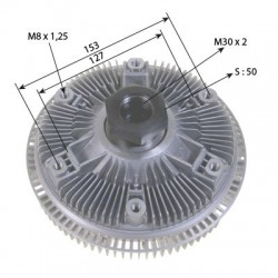 VISCOUPLER PARA NEW-HOLLAND - 87383689
