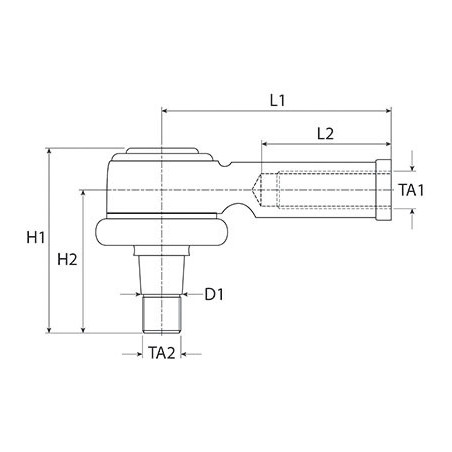 PALLONE DELLO STERZO MASSEY-FERGUSSON (DESTRO E SINISTRO)