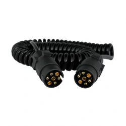 RALLONGE ELECTRIQUE SPIRALEE MALE/MALE 