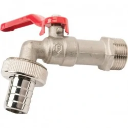 ROBINET A VANNE PAS 1/2'' SORTIE 3/4'' 