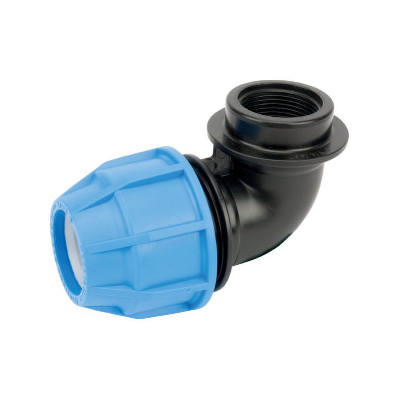 Raccordo Gomito 90° In Ghisa - Filetto Femmina 1'1/4 Pollici Per Impianti Idraulici - Foto 3