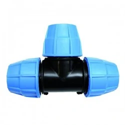 TUBULAÇÃO PE EM T PE X PE X TUBULAÇÃO PE 16 MM