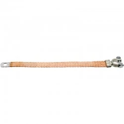 TRESSE DE MASSE 400 MM AVEC COSSE BATTERIE 