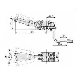 CHANGEOVER LEVER 82002364
