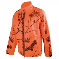 BLOUSON POLAIRE SOFTSHELL CAMOUFLAGE ORANGE SOMLYS 402 