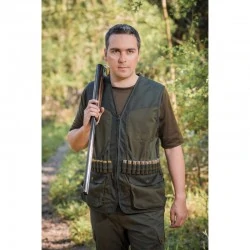 GILET VERT TREELAND T609 