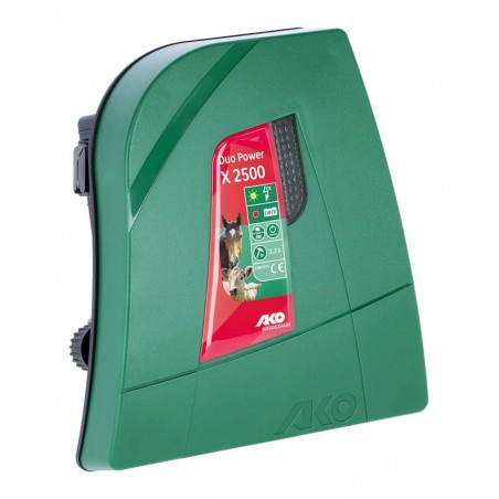 ELECTRIFICATEUR DE CLOTURE DUO POWER 12/230 VOLTS VOLTS AKO DUO POWER X2500 ELECTRIFICATEUR DE CLOTURE DUO POWER 12/230 VOLTS VOLTS AKO DUO POWER X2500
