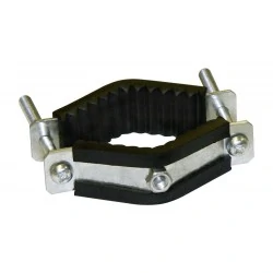 BRIDE DE FIXATION POUR POTEAUX RONDS 1 PIECE 