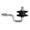 ISOLATEUR ANGULAIRE  A TIGE FILETEE 25 PIECES 
