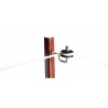 ISOLATEUR ANGULAIRE  A TIGE FILETEE 25 PIECES 